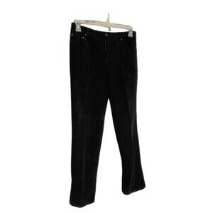 Eric Casual Women's Black Corduroy Pants Size 8